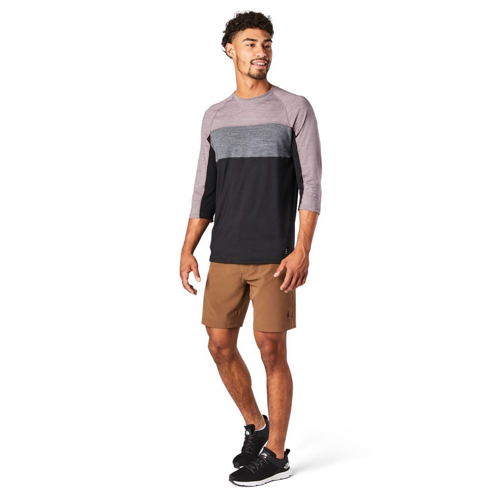 Smartwool Merino Blend Sport 150 3/4-Sleeve Jersey MTB, Size Medium
